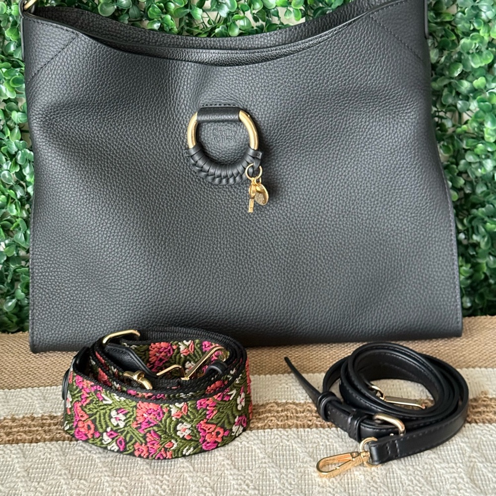 See by Chloe Black Leather Crossbody Bag